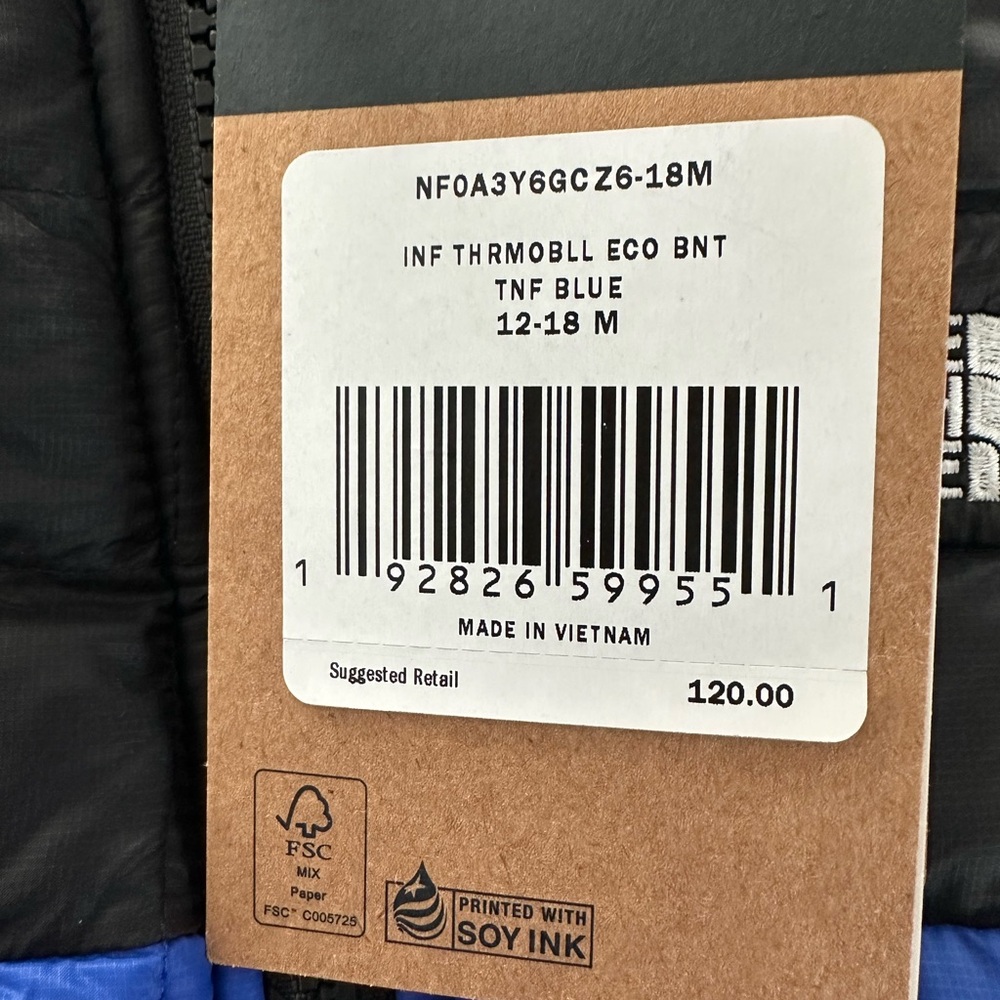 The North Face Thermoball- Eco bunting NWT - Picture 4 of 7